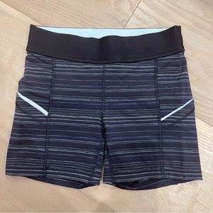 lululemon stripe shorts 4